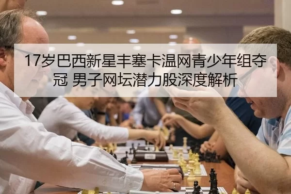 17岁巴西新星丰塞卡温网青少年组夺冠 男子网坛潜力股深度解析